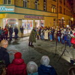 (26) Unterm Markt 7
Stolperstein für
* Luise Eismann 1906 - 1940
Künstler: Jazz For Fun
Fotos: Herbert Baar