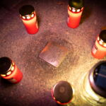 (29) Karl-Liebknecht-Straße 55
Stolperstein für
* Magnus Poser 1907 - 1944
Künstler: Aeon Hochberg
Fotos: Arlene Knipper-Berg