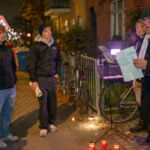 (29) Karl-Liebknecht-Straße 55
Stolperstein für
* Magnus Poser 1907 - 1944
Künstler: Aeon Hochberg
Fotos: Arlene Knipper-Berg